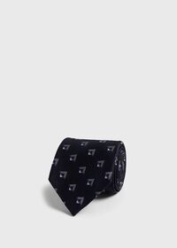 Paul Stuart Woven Silk Triangle Deco Tie, thumbnail 1