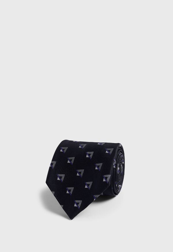 Paul Stuart Woven Silk Triangle Deco Tie, image 1