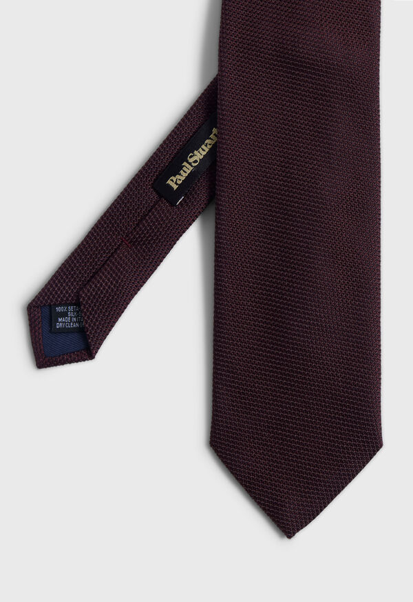Paul Stuart Solid Silk Garza Tie, image 1