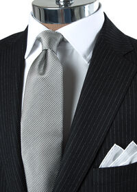 Paul Stuart Paul Fit Narrow Chalk Stripe Wool Suit, thumbnail 2