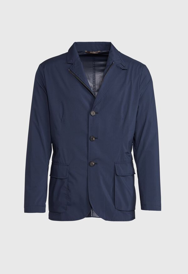 Paul Stuart Navy Packable Jacket, image 1