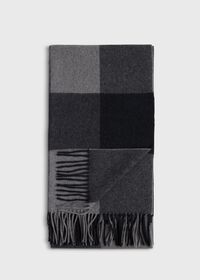 Paul Stuart Cashmere Checked Scarf, thumbnail 1