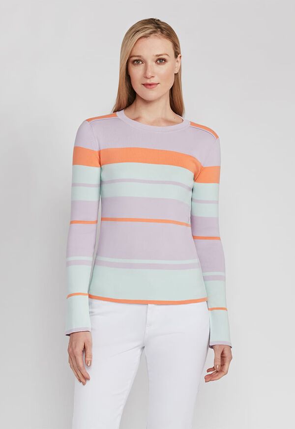 Paul Stuart Mixed Stripe Sweater, image 1