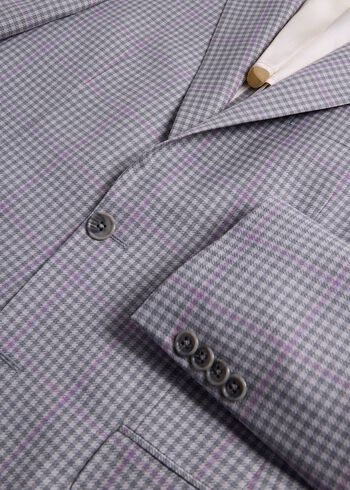 Paul Stuart Super 140s Wool Plaid Jacket