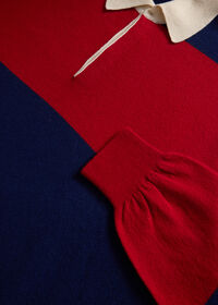Paul Stuart Lightweight Cashmere Rugby Sweater, thumbnail 2