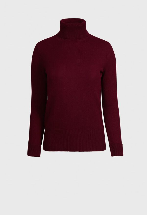 Paul Stuart Classic Single Ply Cashmere Turtleneck, image 1