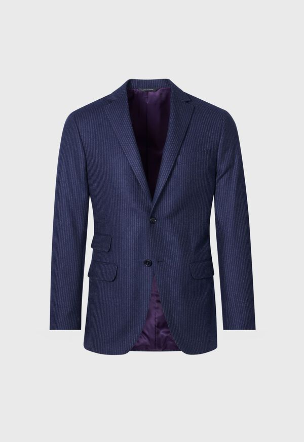 Paul Stuart Stripe Wool Flannel Suit, image 2