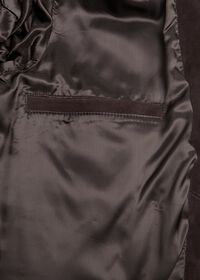 Paul Stuart Brown Suede Button Up Blouson, thumbnail 3