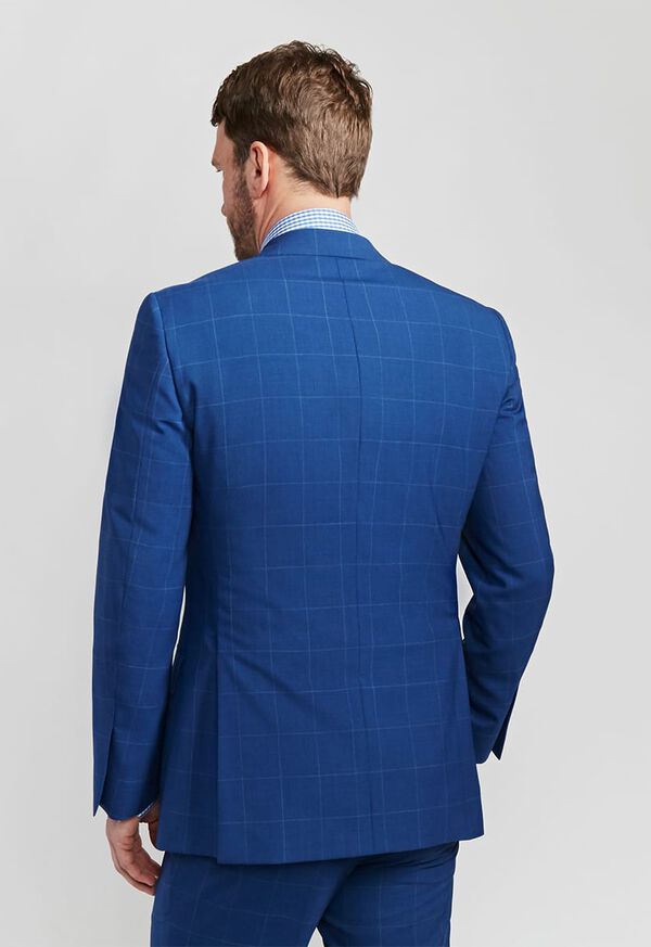 Paul Stuart Paul Fit Windowpane Super 130s Wool Suit, image 5