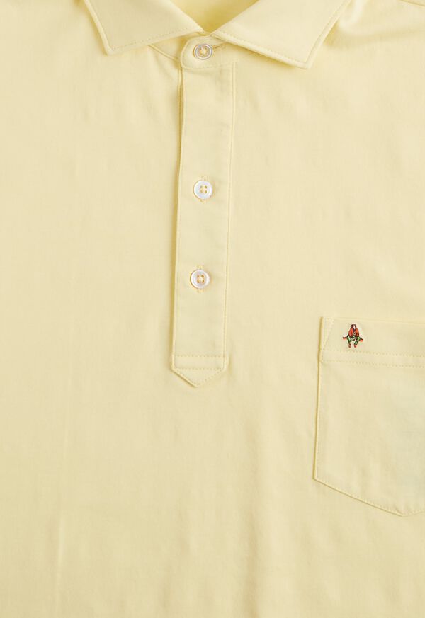 Paul Stuart Pima Cotton Front Pocket Logo Polo, image 2