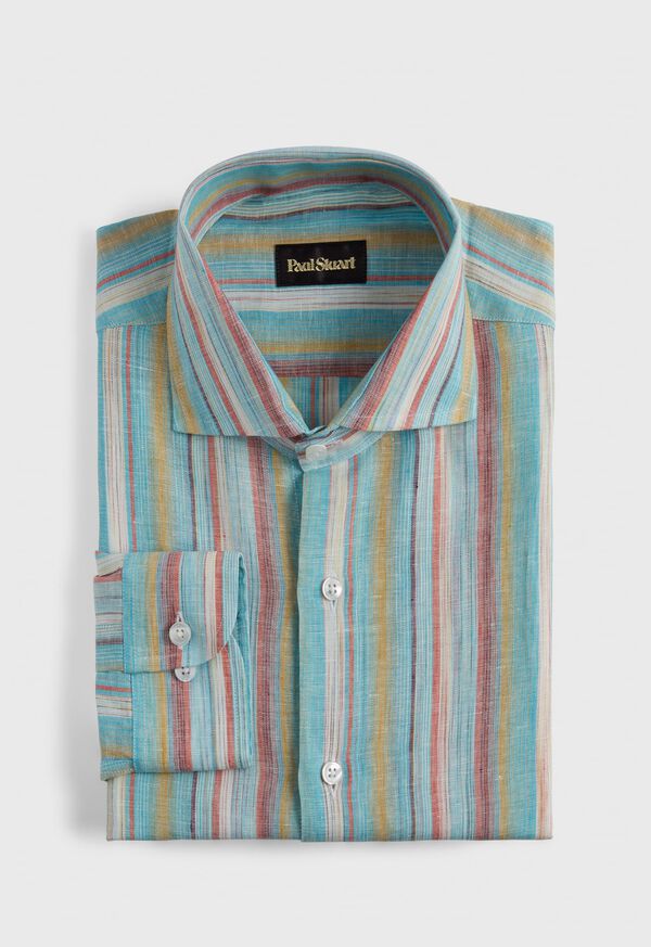 Paul Stuart Vertical Stripe Sport Shirt, image 1