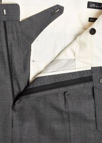 Paul Stuart Solid Wool Pant, thumbnail 2