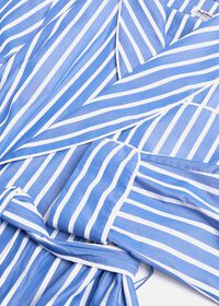 Paul Stuart Awning Stripe Cotton Robe, thumbnail 2