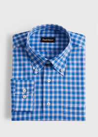 Paul Stuart Cotton Gingham Sport Shirt, thumbnail 1