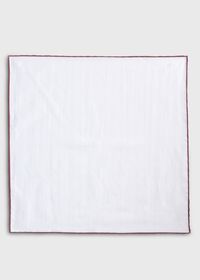 Paul Stuart Handkerchief with Contrast Border, thumbnail 2