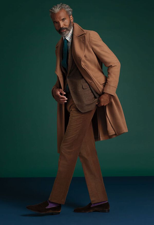 Paul Stuart Wool Polo Coat, image 6
