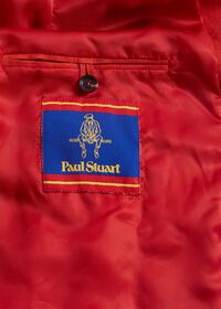 Paul Stuart Red Suede Blouson Jacket, thumbnail 4