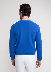 Paul Stuart Washed Rice Stitch V-Neck Sweater, thumbnail 3
