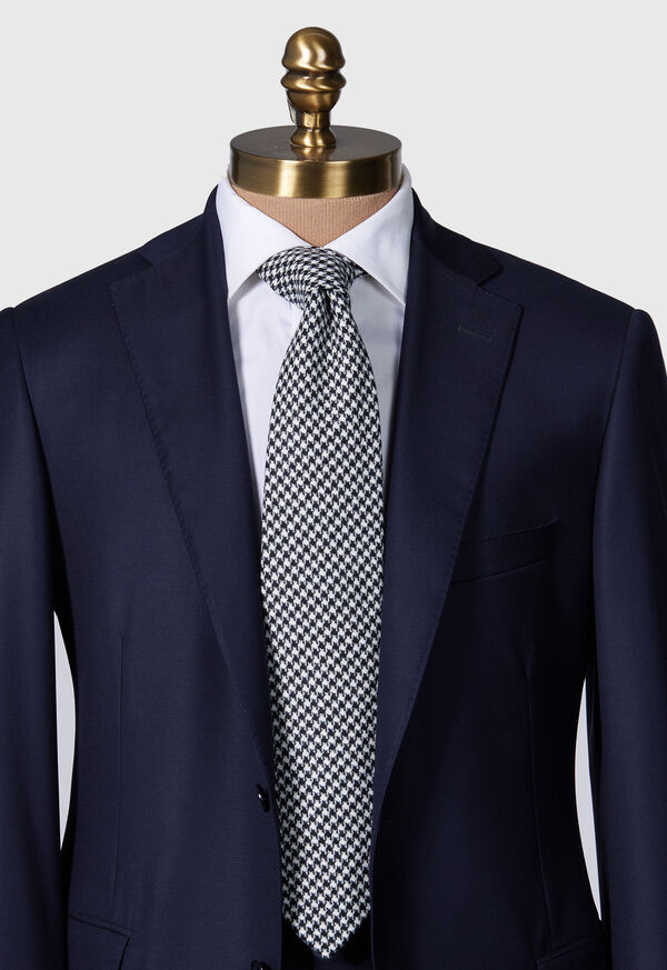 Paul Stuart Wool Houndstooth Tie, image 2