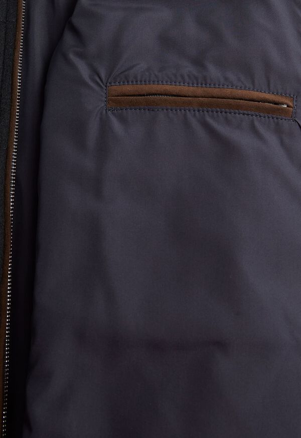 Paul Stuart Cashmere Vest with Jersey Knit Sides, image 3