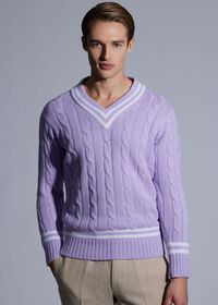 Paul Stuart Cashmere Tennis Sweater, thumbnail 2