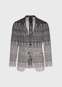 Paul Stuart Printed Abstract Graded Dinner Jacket, thumbnail 1