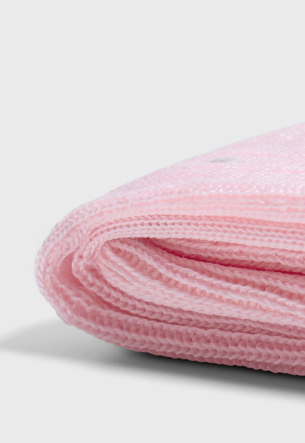 Paul Stuart Ribbed Cotton Dot Dress Sock, image 2