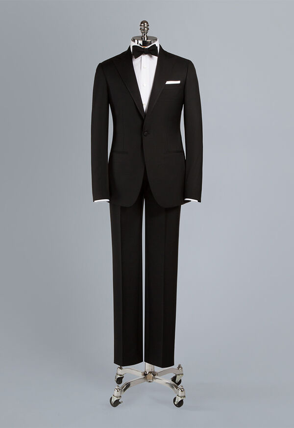 Paul Stuart Super 110s Wool Peak Lapel Tuxedo, image 2