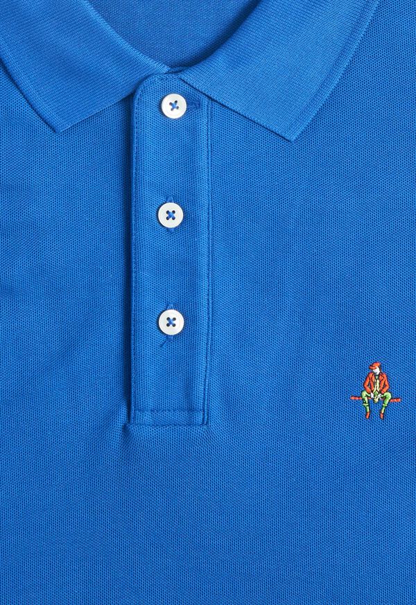 Paul Stuart Cotton Piqué Logo Polo, image 32
