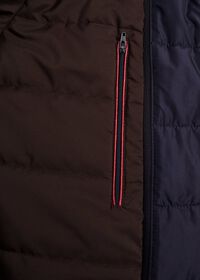 Paul Stuart Microfiber Car Coat with Faux Vest, thumbnail 6