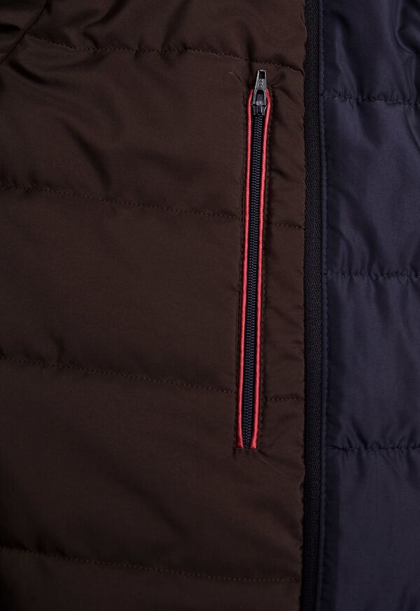 Paul Stuart Microfiber Car Coat with Faux Vest, image 6