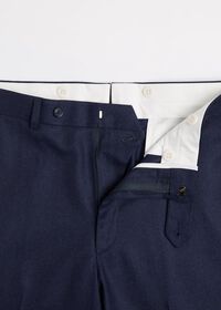 Paul Stuart Super 120s Navy Flannel Trouser, thumbnail 2