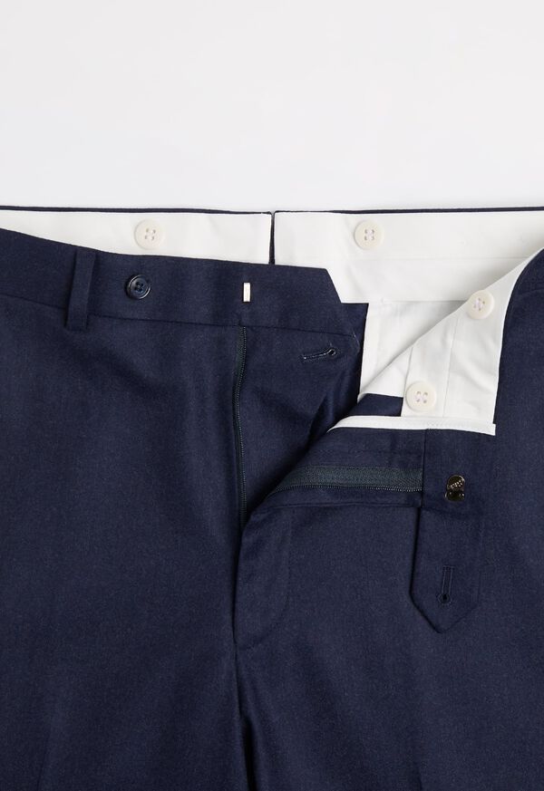 Paul Stuart Super 120s Navy Flannel Trouser, image 2
