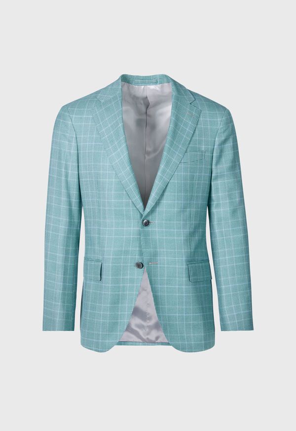 Paul Stuart Cashmere Plaid Jacket