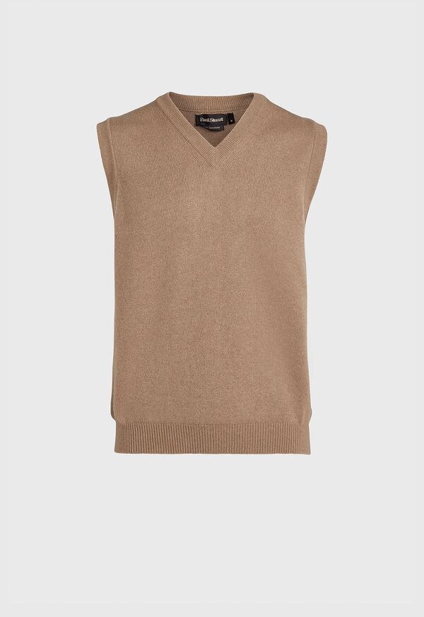 Persoonlijk Vleugels kader Cashmere Double Ply Slip Over Vest