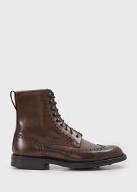 Paul Stuart Nate Leather Derby Boot, thumbnail 1