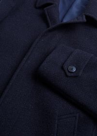 Paul Stuart Wool Balmacaan Collar Coat, thumbnail 2