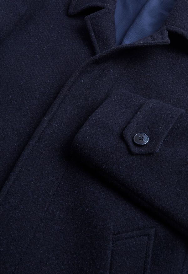 Paul Stuart Wool Balmacaan Collar Coat, image 2