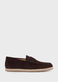 Paul Stuart Huxley Suede Penny Loafer, thumbnail 1