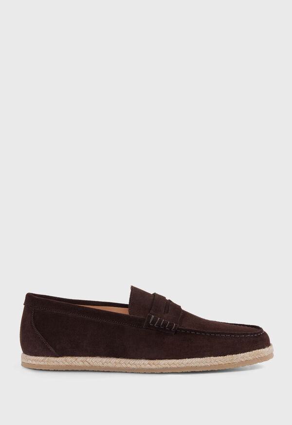 Paul Stuart Huxley Suede Penny Loafer, image 1