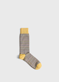 Paul Stuart Multi Color Stripe Sock, thumbnail 1