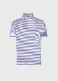 Paul Stuart Striped Performance Polo, thumbnail 1