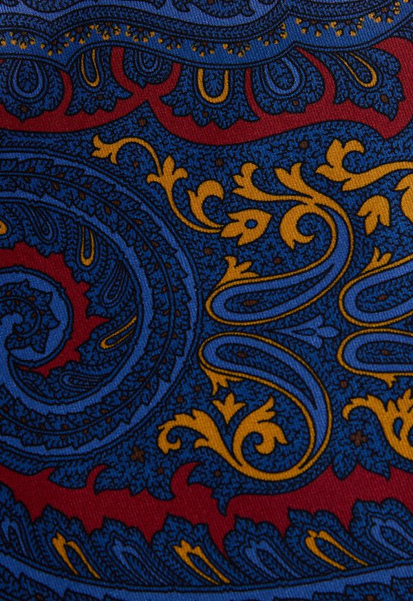 Paul Stuart Geometric Print Pocket Square, image 3