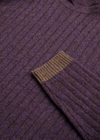 Paul Stuart Ribbed Mock Neck Sweater, thumbnail 2