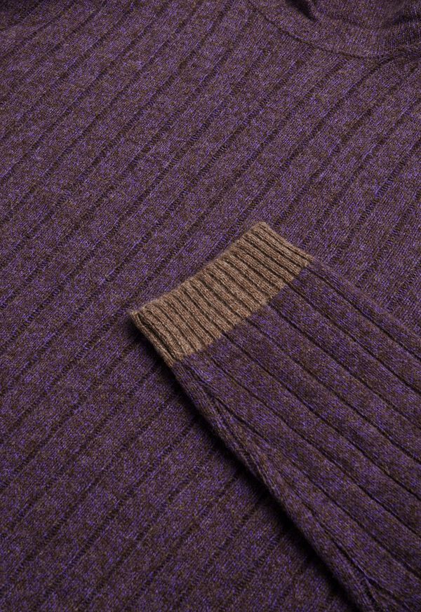Paul Stuart Ribbed Mock Neck Sweater, image 2
