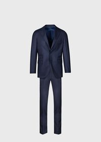 Paul Stuart Mini Houndstooth Wool Flannel Suit, thumbnail 1