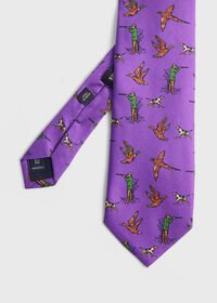 Paul Stuart Silk Madder Hunting Scene Tie, thumbnail 1