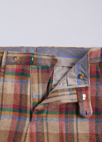 Paul Stuart Linen Plaid Dress Trouser, thumbnail 3