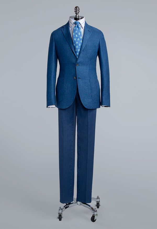Paul Stuart Solid Canapa and Wool Jacket, image 2