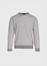Paul Stuart Fine Stripe Crew Neck Pullover, thumbnail 1